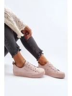 Dámské Tenisky Big Star model 21649514 Růžové - Big Star Shoes Dámské Tenisky Big Star model 21649514 Růžové - Big Star Shoes