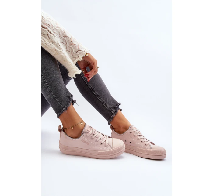Dámské Tenisky Big Star model 21649514 Růžové - Big Star Shoes Dámské Tenisky Big Star model 21649514 Růžové - Big Star Shoes