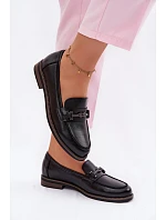 Dámské kožené mokasiny Vinceza 18132 Černé Dámské kožené mokasiny Vinceza 18132 Černé