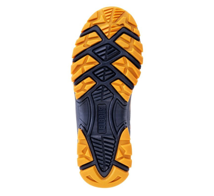 Junior trekové boty Faltis Teen Jr Tmavě modrá s oranžovou - Elbrus