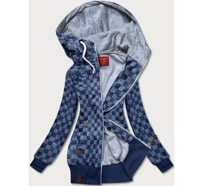 Tmavě modrá sportovní mikina model 21290335 - LHD