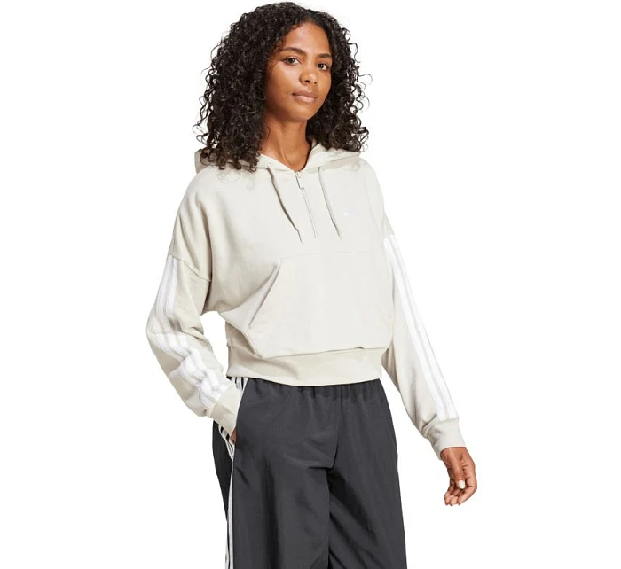 Dámská mikina Essentials French Terry Hoodie beige model 21493366 - ADIDAS