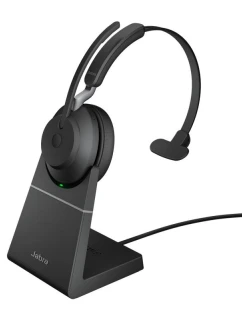 Bezdrátová sluchátka do uší Jabra Evolve2 65 UC Mono Link380c, černá