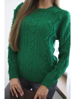 Svetr s model 18970313 zelený - K-Fashion