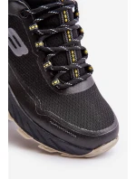 Pánské Sportovní Boty Na Platformě Černé Idama Pánské Sportovní Boty Na Platformě Černé Idama