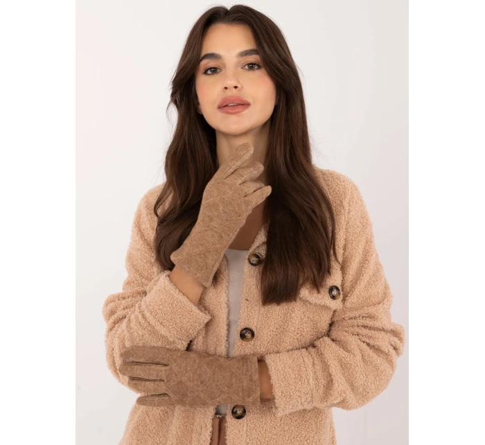 Rukavice AT RK model 20519213 camel - FPrice Rukavice AT RK model 20519213 camel - FPrice