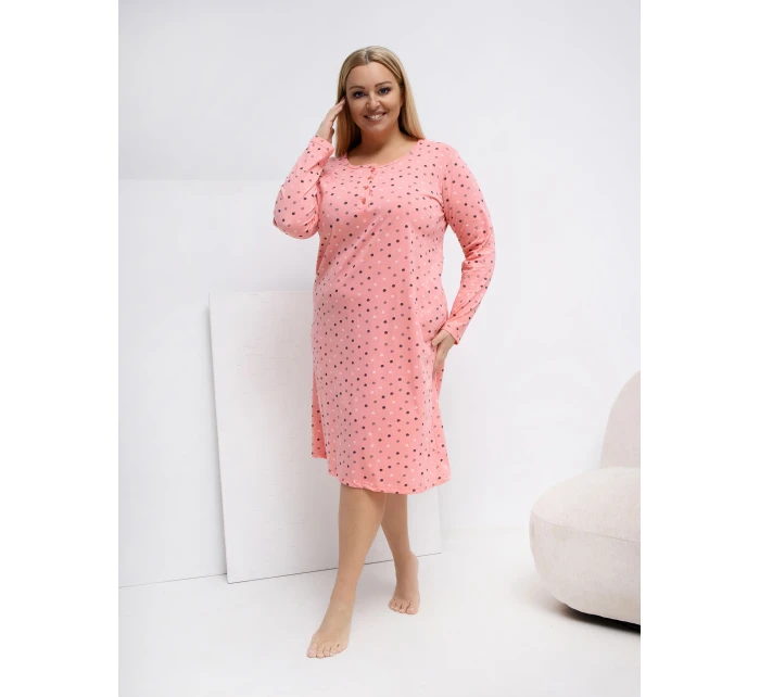 DU KN noční košile FP 607.04P broskvová