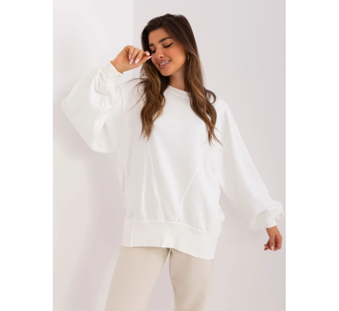 Bluza EM BL model 19001794 ecru - FPrice Bluza EM BL model 19001794 ecru - FPrice