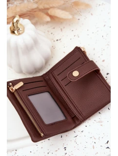 Dámská peněženka z eko kůže Ilissea – čokoládová