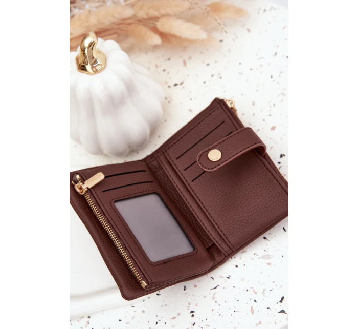 Dámská peněženka z eko kůže Ilissea – čokoládová Dámská peněženka z eko kůže Ilissea – čokoládová