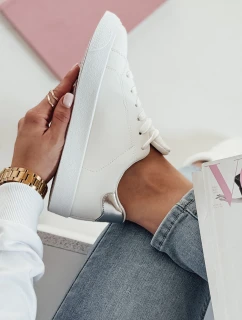 Dámské stříbrné tenisky SHINMOVE FashionStreet ZY0527