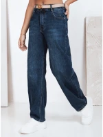 Dámské pytlovité modré džíny FashionStreet UY2784
