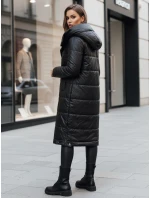 Dámská přechodná bunda ORVITA prošívaná s kapucí černá FashionStreet TY5024z Dámská přechodná bunda ORVITA prošívaná s kapucí černá FashionStreet TY5024z