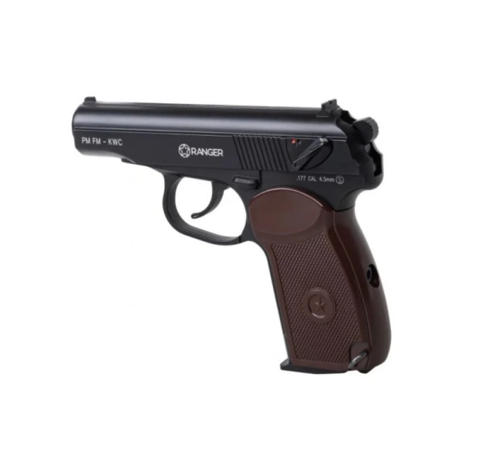RANGER PM FM KWC pistole ráže 4,5 BBs 18 ran FULL METAL CO2 (AAKCMD441AZB)