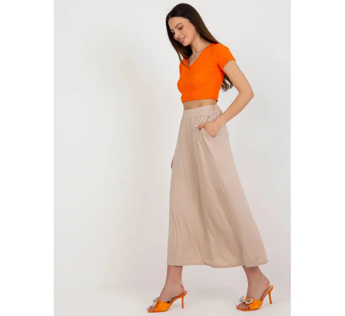 Dámská sukně WN SD model 18794619 Béžová - FPrice