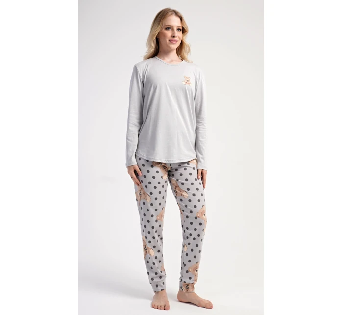 Dámské pyžamo dlouhé Poppy