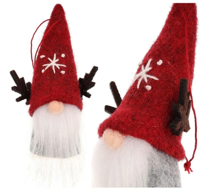 ZAWIESZKA DEKORACYJNA  MIKOŁAJ CZERWONY model 21833477