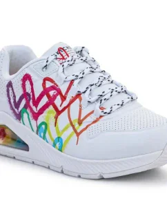 Boty Skechers Uno 2 - Floating Love W 155521-WHT