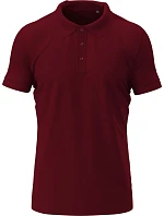 Stedman Stretch Polo Pánské elastické piqué polo z těžké bavlny 05.9640 bordeaux Stedman Stretch Polo Pánské elastické piqué polo z těžké bavlny 05.9640 bordeaux