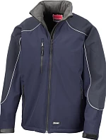 Result R 118X 3-vrstvá softshell bunda "IceFell" s kapucí 30.118X all navy