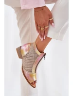 Dámské Kožené Kotníkové Boty Na Plochém Podpatku S  model 21693701 - Maciejka