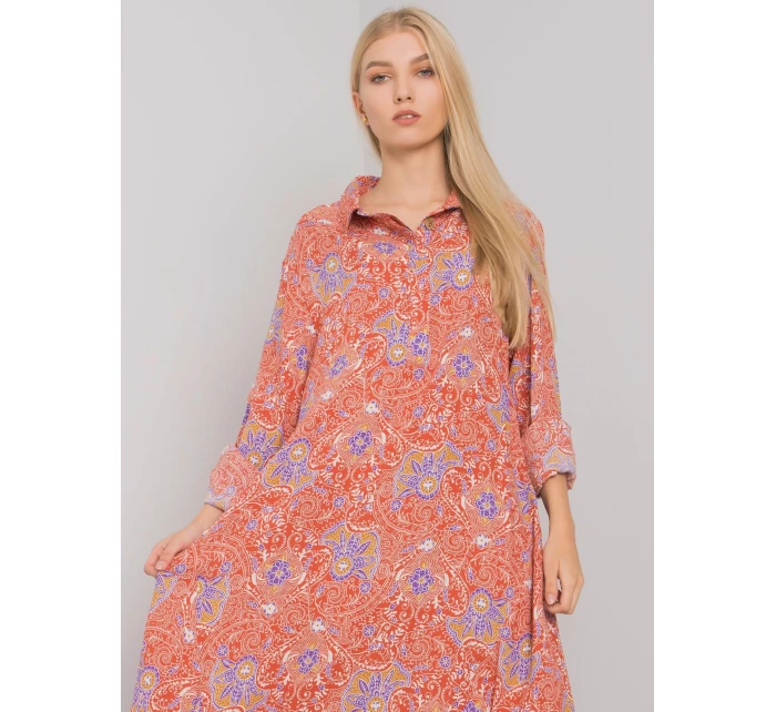 Šaty EM SK 2909 1.10P tmavě oranžová