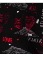 Pánské boxerky Love 2Pack + černá, červená model 20381184 - Atlantic Pánské boxerky Love 2Pack + černá, červená model 20381184 - Atlantic