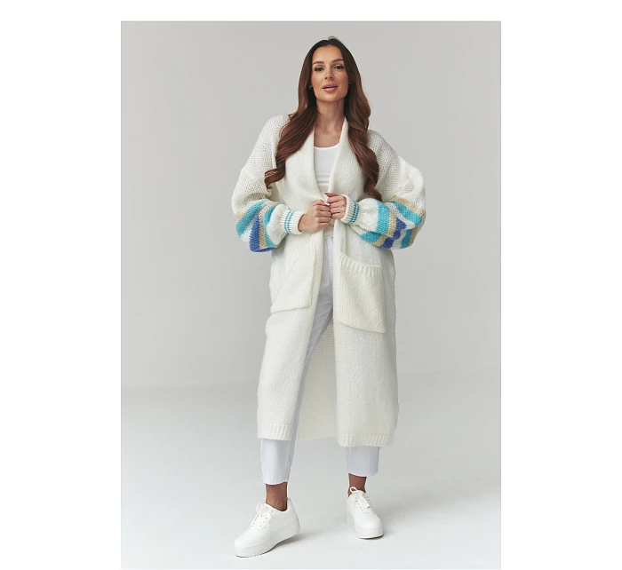 Svetr na zapínání model 226866 Makadamia Svetr na zapínání model 226866 Makadamia