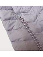 Dámská prošívaná bunda s kapucí J Style light heather (16M9238-35) Dámská prošívaná bunda s kapucí J Style light heather (16M9238-35)