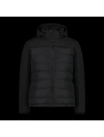 pánská zimní bunda s kapucí sportovní zateplená černá model 21350612 pánské - CMP