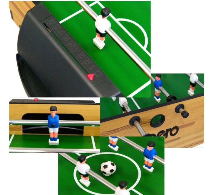 VÍCEHRAJÍCÍ STŮL 9W1 121x61x80 cm