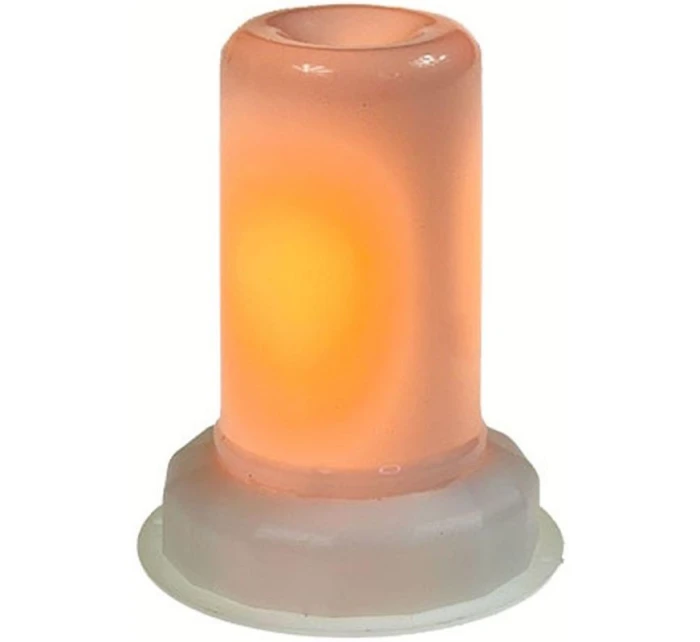 LED svíčka s efektem plamene 7,5x9,5 cm LED svíčka s efektem plamene 7,5x9,5 cm