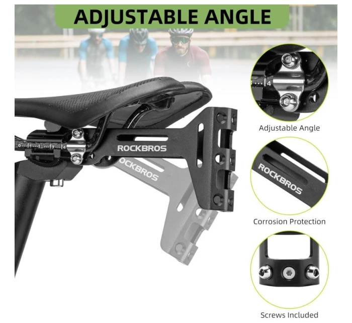 Adaptér bidonového koše Rockbros za sedlem