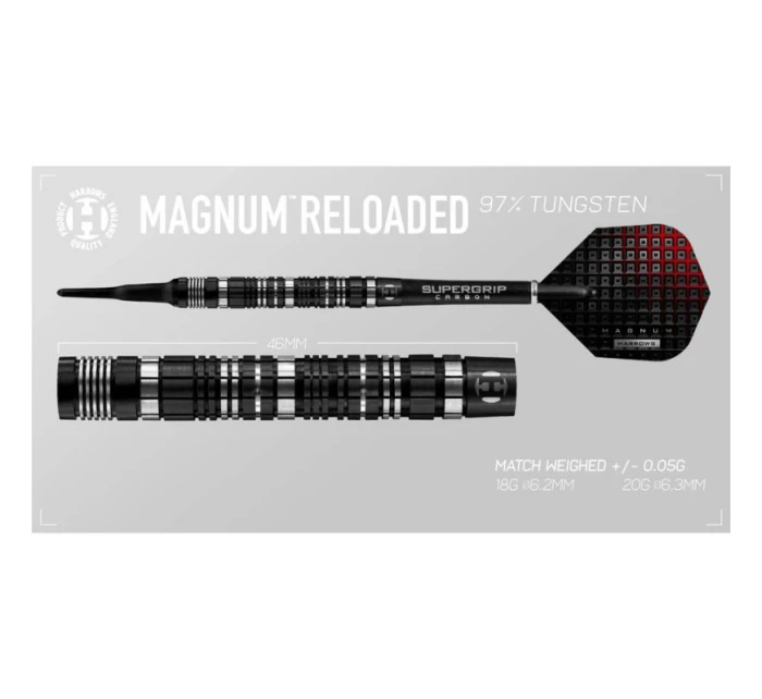 Šipky Magnum Softip model 21341059 - Harrows Šipky Magnum Softip model 21341059 - Harrows
