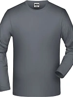 Daiber JN 56 Elastické tričko s dlouhým rukávem 02.0056 mid grey