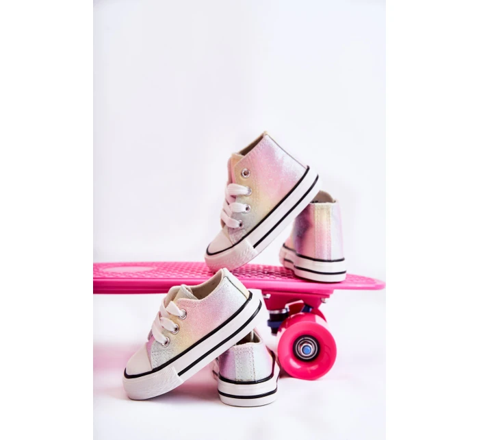 Dětské vysoké tenisky Vícebarevná Blanka Dětské vysoké tenisky Vícebarevná Blanka