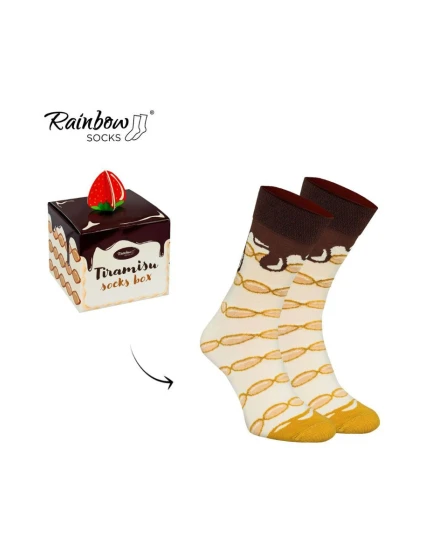 Ponožky PLANT MILK Rainbow Socks