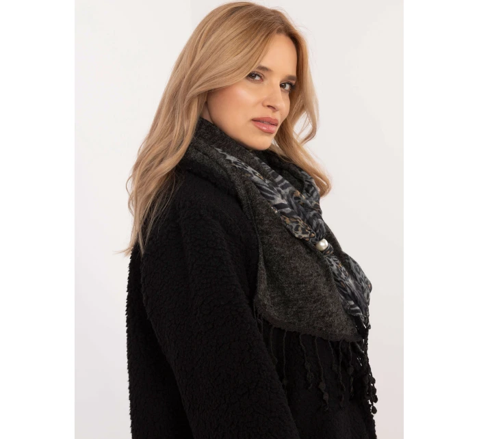 Šála AT SZ 0247.83P tmavě šedá