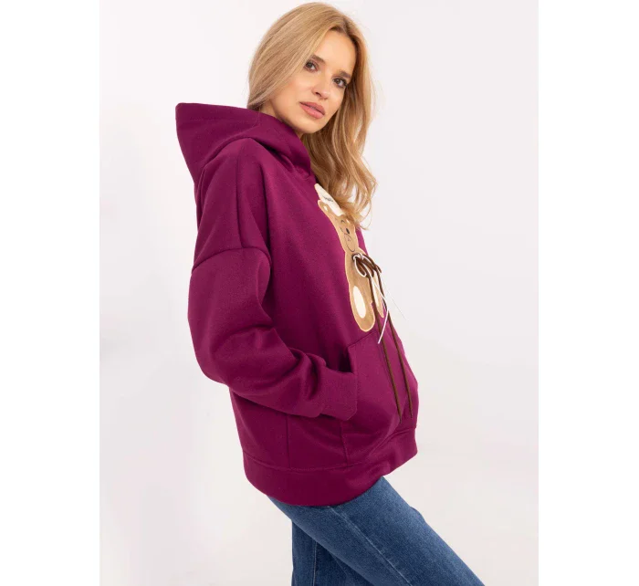 Bluza DHJ BL model 20752364 fioletowy - FPrice