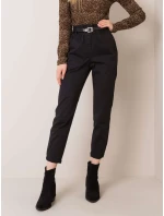 Spodnie DHJ SP model 21817428 czarny - FPrice Spodnie DHJ SP model 21817428 czarny - FPrice