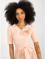 LK SK 506551 šaty.76P broskev