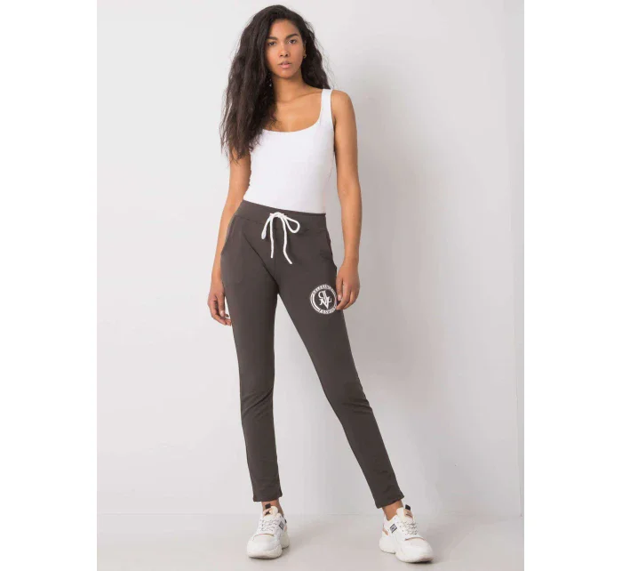 Tepláky RV DR 5405.04X tmavá khaki