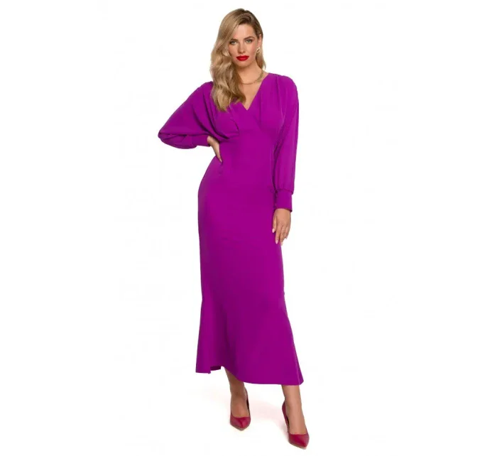 K143 Šaty mořská panna - černé