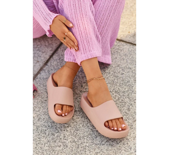 Dámské růžové pantofle Airaplea Foam Platform Dámské růžové pantofle Airaplea Foam Platform