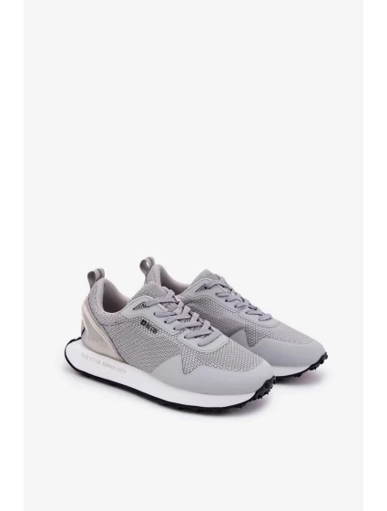 Pánské tenisky na platformě Big Star HI-POLY SYSTEM – šedé