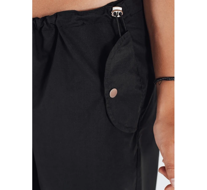 Dámské padákové kalhoty DENWER black FashionStreet UY1666