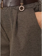 Elegantní dámské šortky s páskem Fango FashionStreet SY0624 Elegantní dámské šortky s páskem Fango FashionStreet SY0624