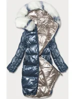 DWUSTRONNA METALICZNA KURTKA ZIMOWA model 21243694 - MINORITY