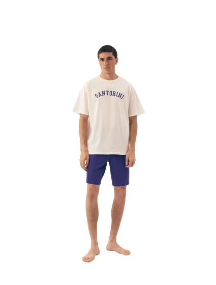 Pánské pyžamo  white  model 21077155 - Henderson