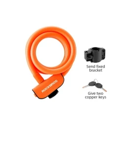 Zámek na kolo  m oranžový model 21852386 - Rockbros